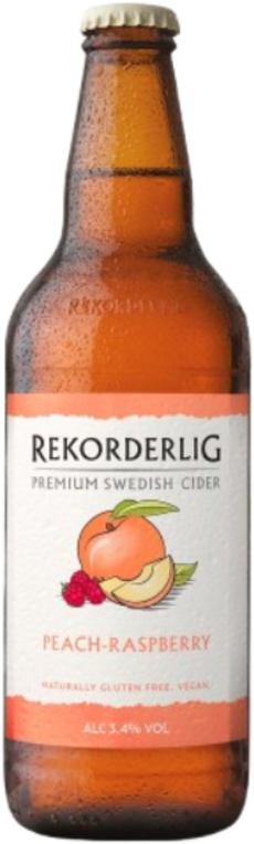 Rekorderlig Peach Raspberry Btl 1X330ML