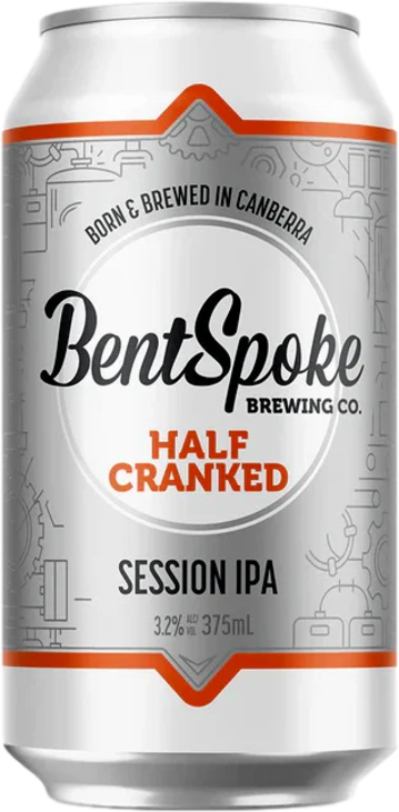 Bentspoke Half Cranked Session IPA 3.2% Can 1X375ML