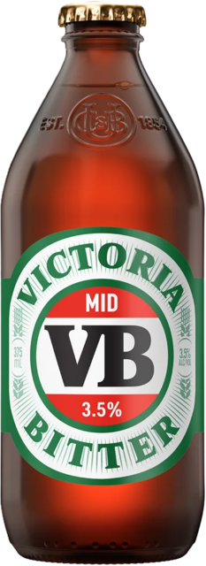 Victoria Bitter 3.5% Bottle 1X375ML