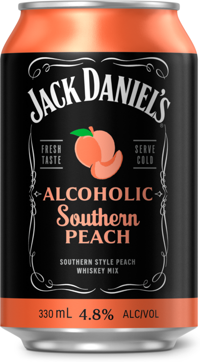Jack Daniel's Southern Flavours Peach Can 1X330ML