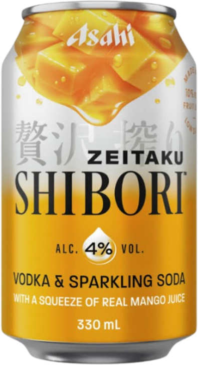 Asahi Zeitaku Shibori Mango Can 1X330ML