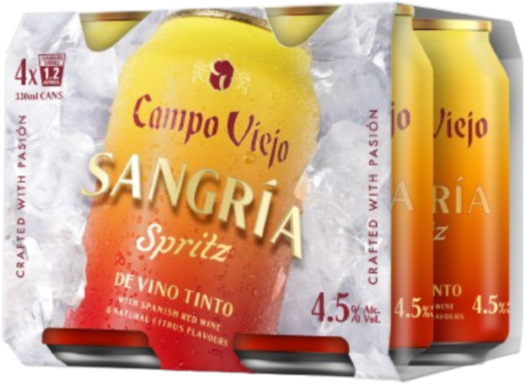 Campo Viejo Sangria Spritz Can 4X330ML