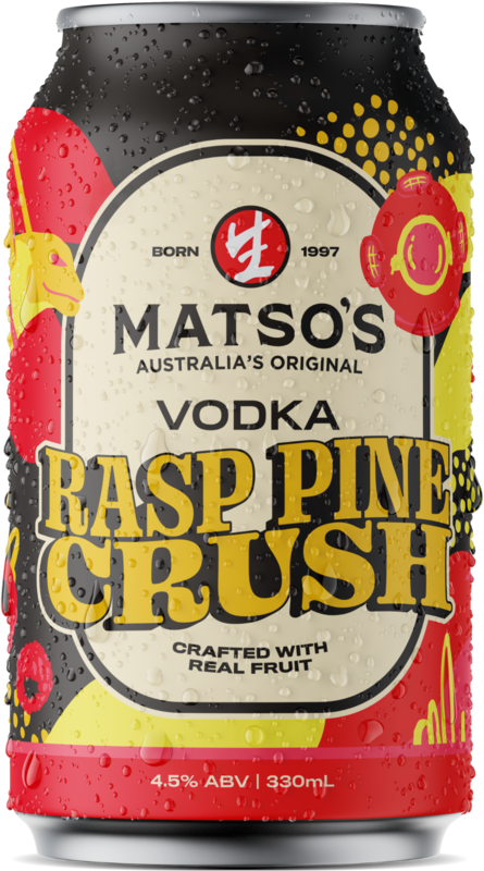 Matso's Vodka Rasp Pine Crush Can 1X330ML