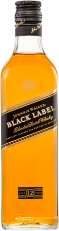 Johnnie Walker Black Label Blended Scotch Whisky Aged 12 Years 200ML