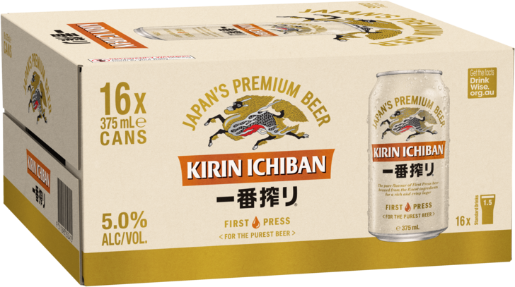 Kirin Ichiban Can 16X375ML