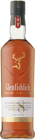 Glenfiddich 18 Year Old Single Malt Scotch Whisky 700ML