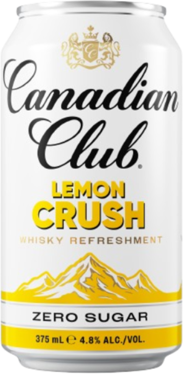 C/club Zero Citrus Lemon Crush Can 1X375ML