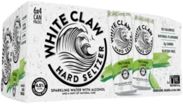 White Claw Seltzer Green Apple Can 24X330ML