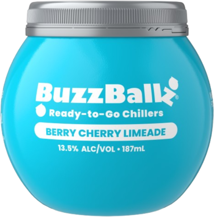 Buzzballz Berry Cherry Limeade Bottle 1X187ML