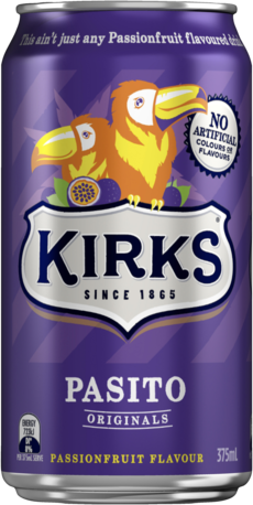 Kirks Pasito Can 10PK 375ML