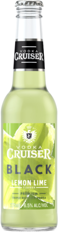 Vodka Cruiser Black 6.5% Lemon Lime Bitters Bottle 24X275ML