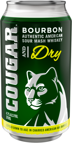 Cougar Bourbon & Dry Can 24X375ML