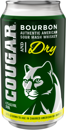Cougar Bourbon & Dry Can 1X375ML