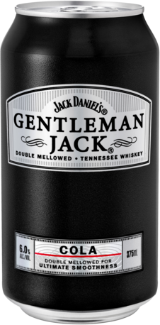 Jack Daniels Gentleman Jack & Cola Can 24X375ML