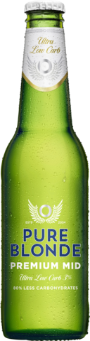 Pure Blonde Mid Bottle 24X330ML