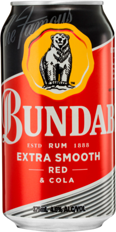  Bundaberg Rum Red & Cola 4.6% Can 10X375ML