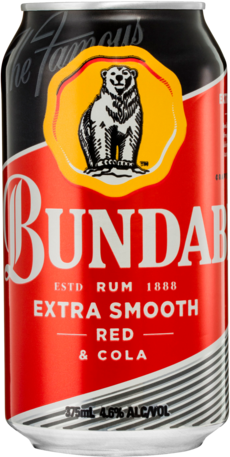 Bundaberg Rum Red & Cola 4.6% Can 6X375ML