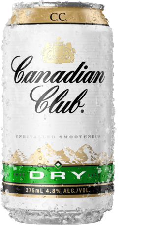 Canadian Club & Dry 4.8% Can 1X375ML
