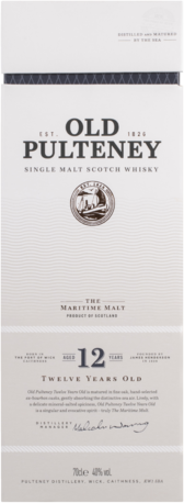 Old Pulteney Whiskey 12YO 700ML