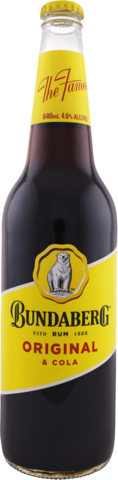 Bundaberg Rum Up & Cola 4.6% Tall 3X640ML