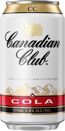 Canadian Club & Cola 4.8% Can 24X375ML