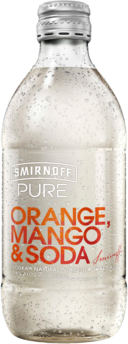 null Smirnoff Pure Orange & Mango Bottle 24X300ML