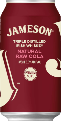Jameson Raw Cola 6.3% Can 4X375ML