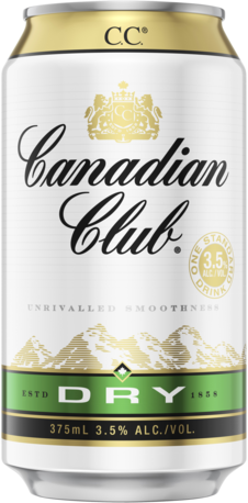 Canadian Club & Dry 3.5% Can 6X375ML