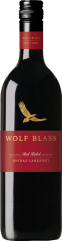 Wolf Blass Red Shiraz Cabernet 6X750ML