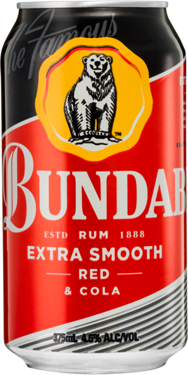 Bundaberg Rum Red & Cola 4.6% Can 3X10X375ML