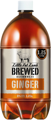 null Little Fat Lamb Brewed Ginger Btl 3X1.25LT
