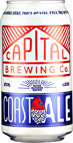 Capital Coast Ale Can 1X375ML