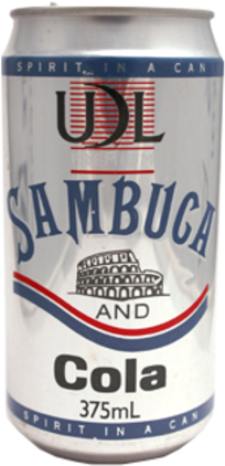 UDL Sambucca Can 1X375ML
