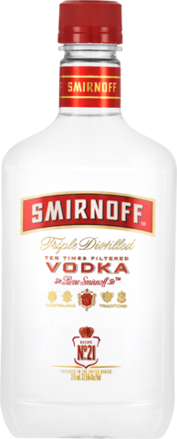  Smirnoff Red Vodka 375ML