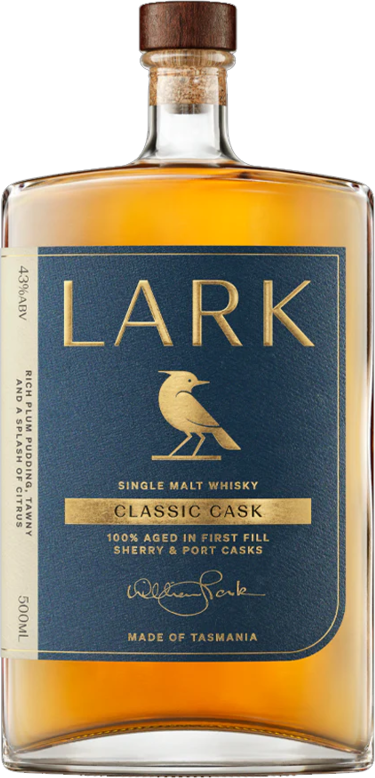 Lark Single Malt Whisky Classic Cask 500ML