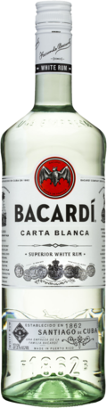  Bacardi Carta Blanca White Rum 1LT