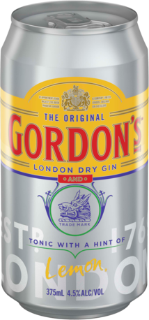 Gordons Gin & Tonic Can 6X375ML