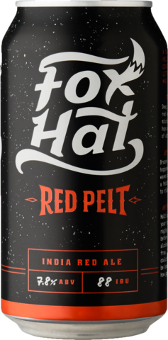 Foxhat Red Pelt India Red Ale Can 24X375ML
