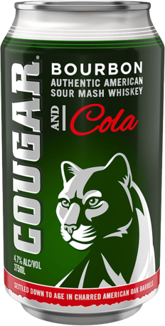  Cougar Rum Cola Can 4X375ML