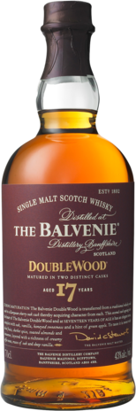 The Balvenie Doublewood  17 Year Old Single Malt Scotch Whisky 700ML