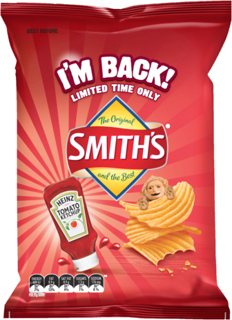 Smiths Crinkle Tomato 170GM