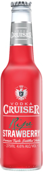 Vodka Cruiser Strawberry Bottle 1X275ML
