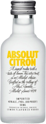 Absolut Vodka Citron 50ML