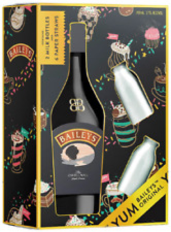 Baileys Irish 2 Glass Pk 700ML