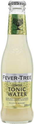 Fever Tree Lemon Tonic Water Bottle 1X200ML