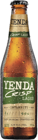 Yenda Crisp Lager Bottle 24X330ML