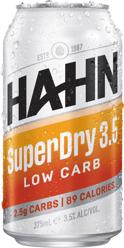 Hahn Super Dry 3.5% Can 10X375ML