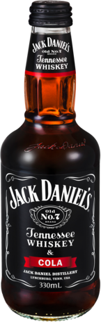 null Jack Daniels Tennessee Whiskey & Cola Btl 24X330ML