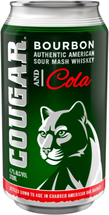 null Cougar Bourbon & Cola Can 6X375ML