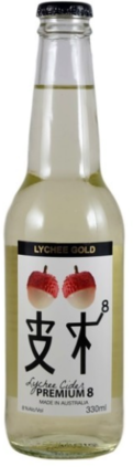 Lychee Gold Cider Premium 8% Btl 4X330ML